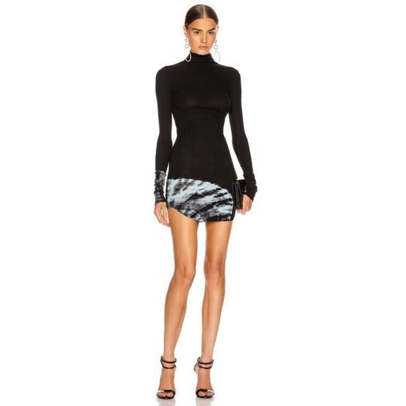 Frankie B Janet Turtleneck Mini Dress 